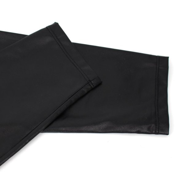 David Lerner Layla High Waist Faux Leather Legging Medium NEW Vegan - Picture 6 of 7